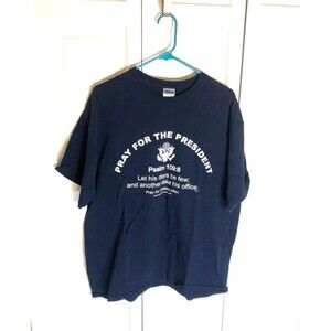 Controversial OBAMA Psalm 109:8 T-Shirt XL Conservative Christian Humor XL